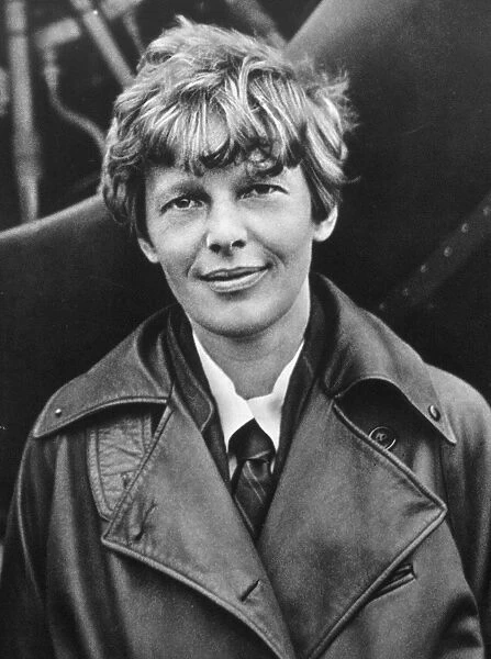AMELIA EARHART (1897-1937). American aviator. Photograph, c1920