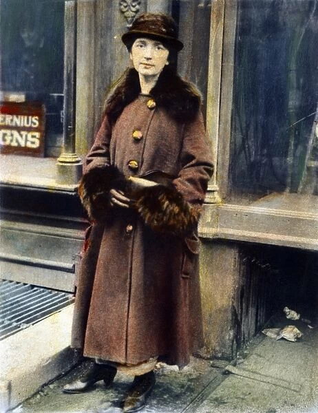 American founder of the birth-control movement. At the time of her 1916 trial. Oil over a photograph