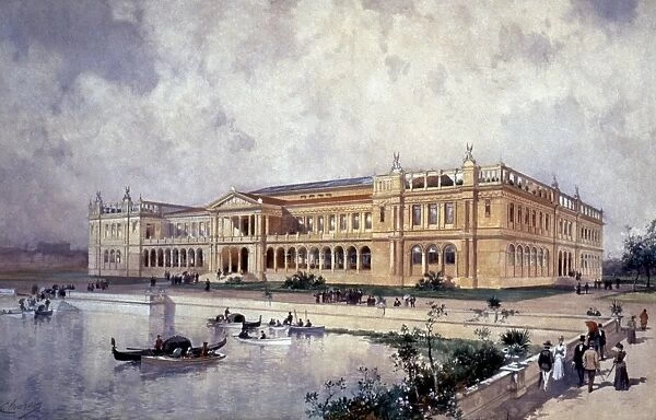 COLUMBIAN EXPOSITION, 1893. Womens Building, Worlds Columbian Exposition, Chicago