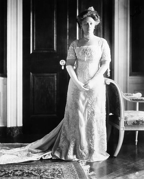 HELEN H. TAFT (1861-1943). Wife of William Howard Taft. Photographed in 1909
