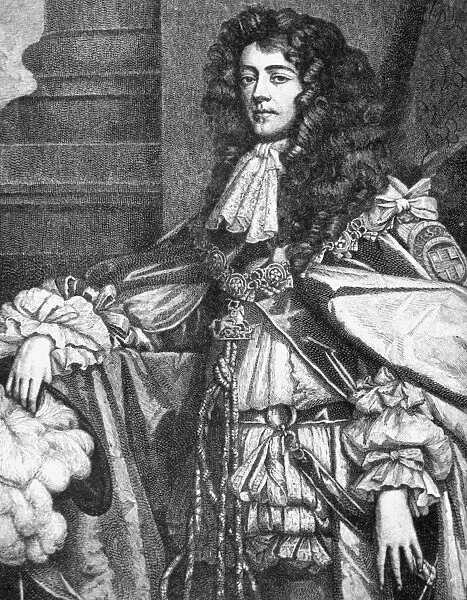JAMES SCOTT (1649-1685). Duke of Monmouth. Natural son of King Charles II of England, claimant to the British throne, and leader of rebellion. Line engraving after a painting by Sir Peter Lely