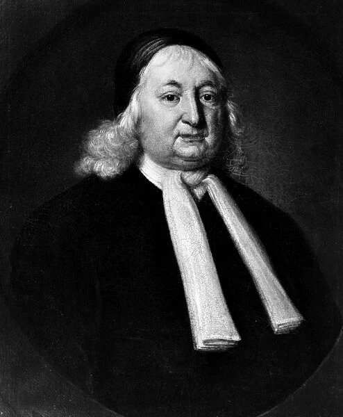 SAMUEL SEWALL (1652-1730). American merchant and jurist