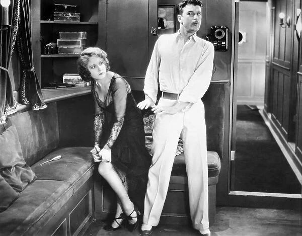 SILENT STILL: MAN & WOMAN. Fancy Baggage, 1929