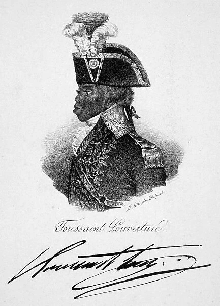 TOUSSAINT L OUVERTURE (c1743-1803). Pierre Dominique Toussaint L Ouverture. Haitian general