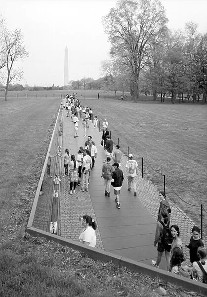 VIETNAM VETERANS MEMORIAL. The Vietnam Veterans Memorial in West Potomac Park, Washington, D