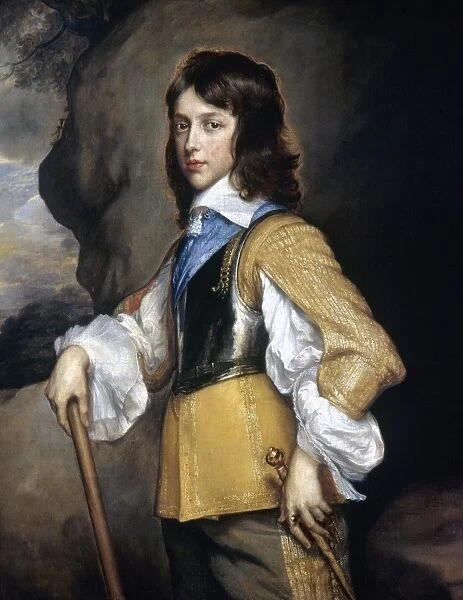 WILLIAM II (1626-1650). Prince of Orange, count of Nassau. Painting by Anthony Van Dyck