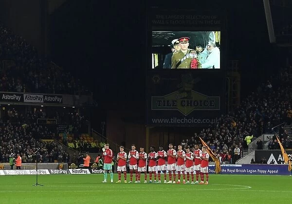 Arsenal Honors Remembrance Day Before Wolverhampton Wanderers Clash in Premier League