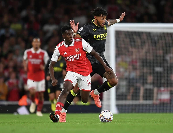 Arsenal vs Aston Villa: Eddie Nketiah vs Tyrone Mings Clash in Premier League Showdown (2022-23)