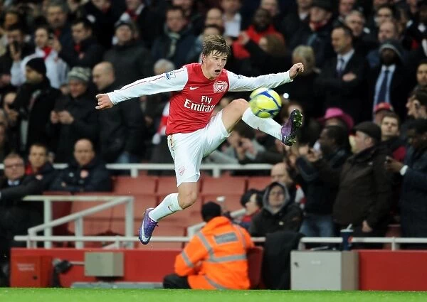 Arsenal's Andrey Arshavin in FA Cup Action vs Leeds United, 2011-12