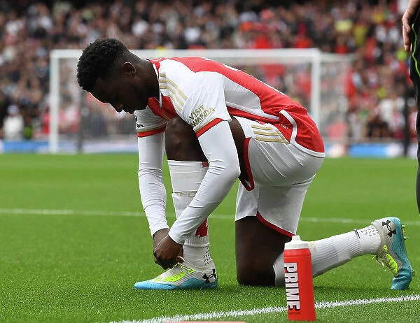 Arsenal's Eddie Nketiah Readies for Battle Against Tottenham in 2023-24 Premier League Clash