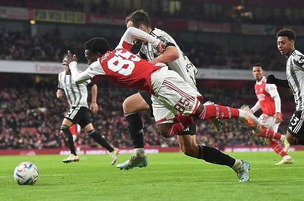 Cozier-Duberry Fouls Gatti: Arsenal vs Juventus at Emirates Stadium