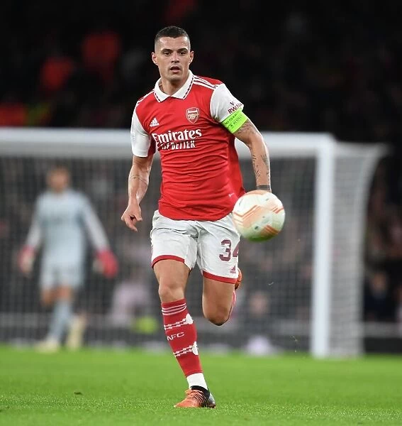 Granit Xhaka's Unstoppable Performance: Arsenal Claims Europa League Victory over PSV Eindhoven