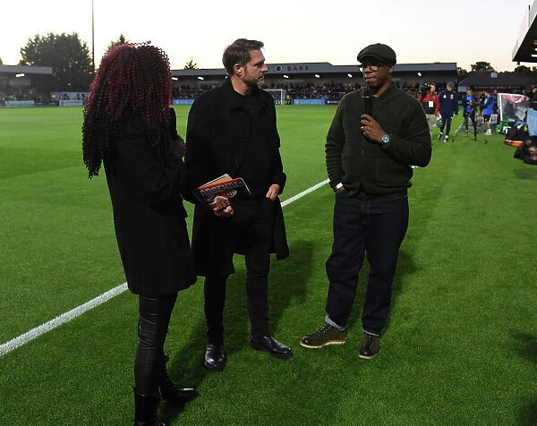 Ian Wright Joins Arsenal Women: Pre-Match Chat with Adrian Clarke Ahead of Arsenal WFC vs Brighton & Hove Albion WFC