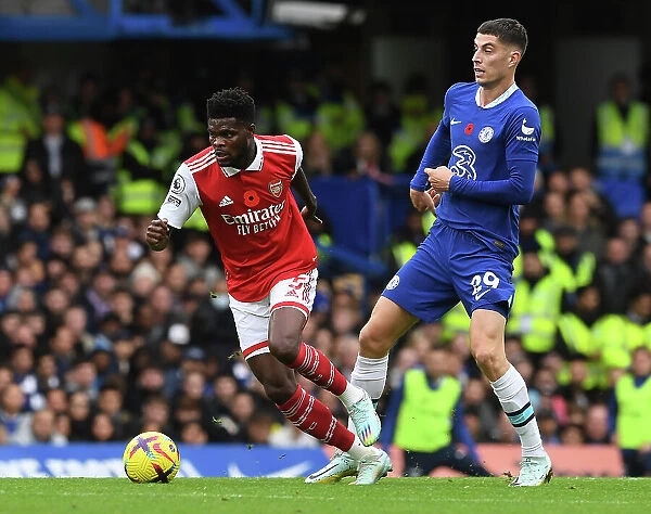 Partey vs. Havertz: A Premier League Battle at Stamford Bridge - Chelsea vs. Arsenal, 2022-23