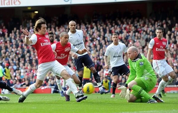 Rosicky Strikes: Arsenal's Triumph Over Tottenham in the 2011-12 Premier League