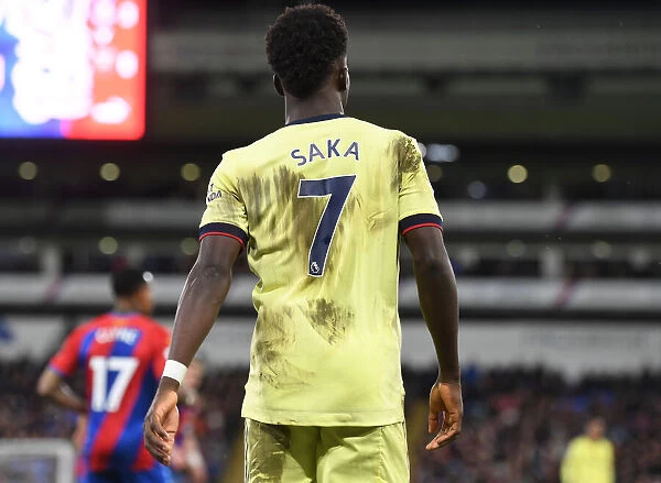 Saka Shines: Arsenal's Unstoppable Star Against Crystal Palace in 2021-22 Premier League
