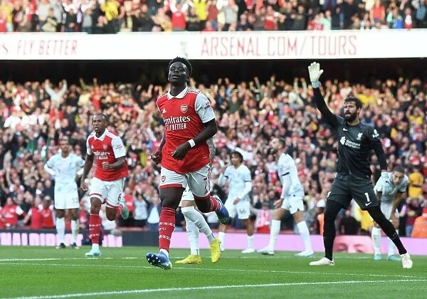 Saka's Stunner: Arsenal's Dramatic Victory over Liverpool in the 2022-23 Premier League