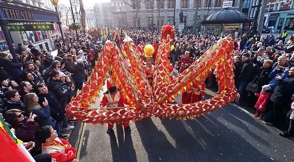 Chinese New Year Parade for Year of the Dog, London, UK - 18 Feb 2018