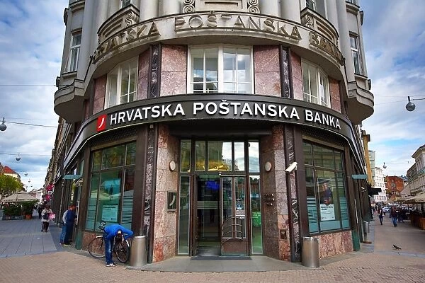 Hrvatska Postanska Banka bank in Zagreb, Croatia