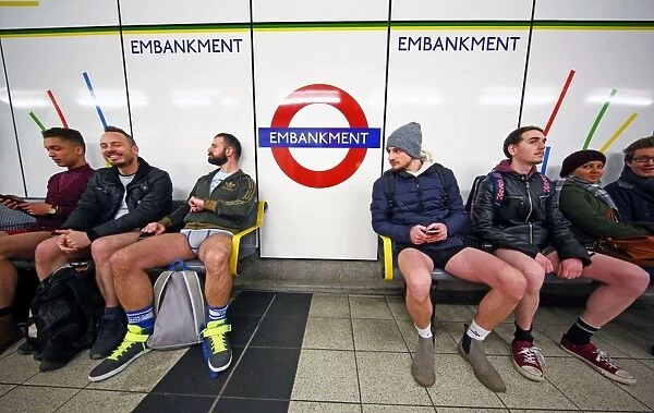No Pants Subway Ride (No Trousers Tube Ride), London