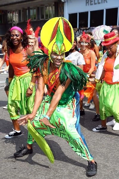Participants at Childrens Day, Notting Hill Carnival 2013, London