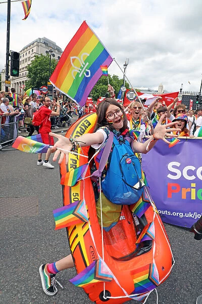 Pride in London 50th anniversary Parade, London