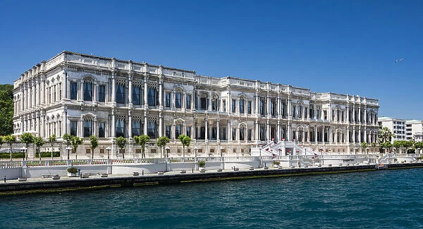 The Dolmabahce Palace in Istanbul, Turkey