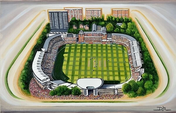 Lords Cricket Ground Fine Art Middlesex CCC & England MCC