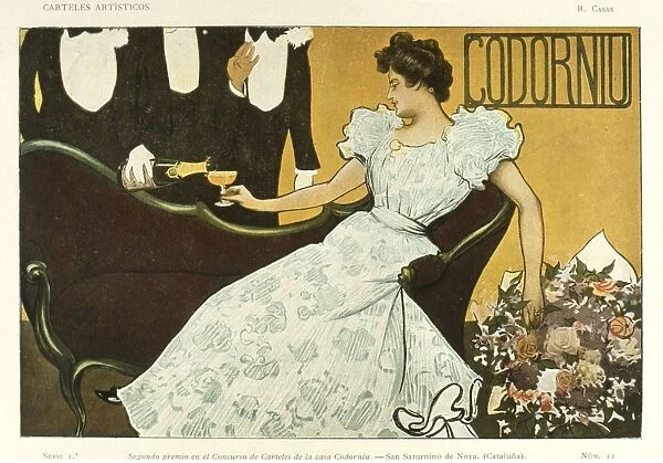 Advertisement for Codorniu sparkling wine