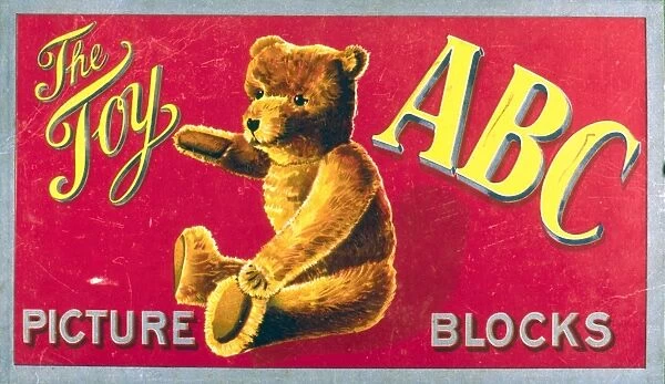 Box lid design, The Toy ABC Picture Blocks