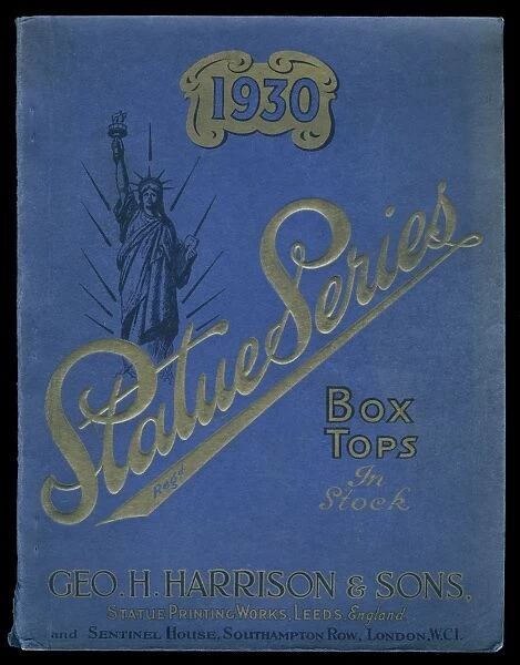 Brochure cover, chocolate box designs