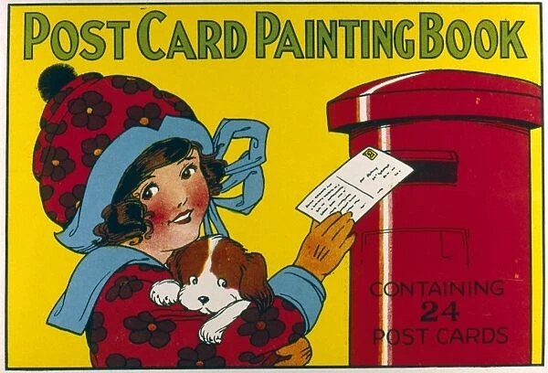 Cover design, Post Card Painting Book