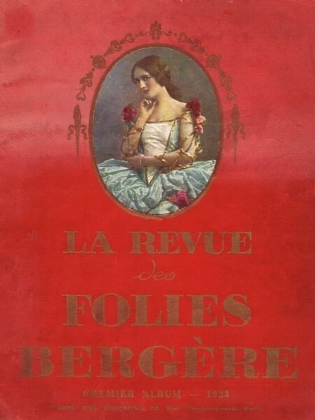 Cover of souvenir brochure for En Pleine Folie