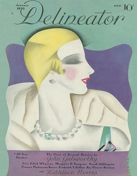 Delineator cover January 1929