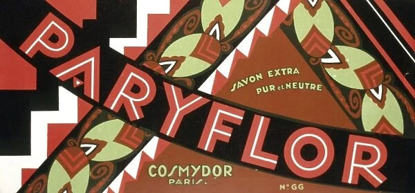 Packaging design for Paryflor soap