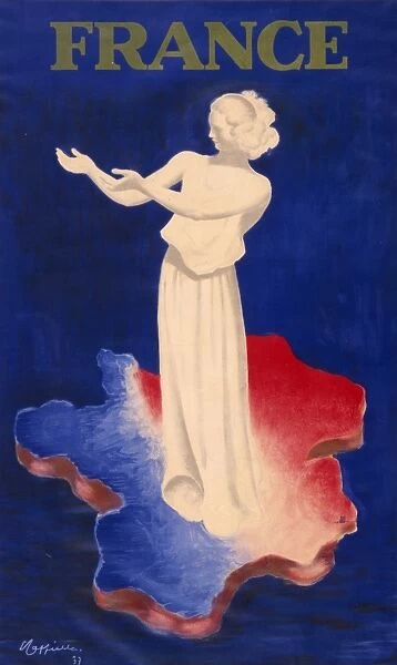 Patriotic French poster by Cappiello