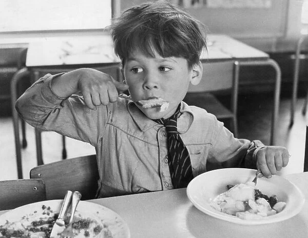 School Dinner 1956