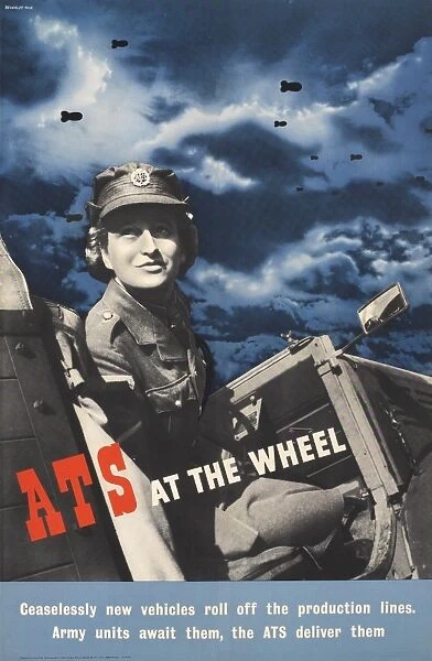 WW2 Poster -- ATS At The Wheel