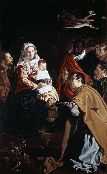 Adoration of the Magi, c1619. Oil on canvas. Diego Velasquez (1599-1660) Spanish painter