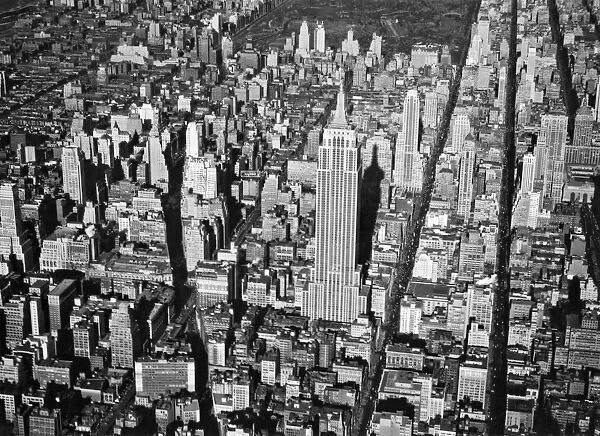 Aerial View Of Manhattan