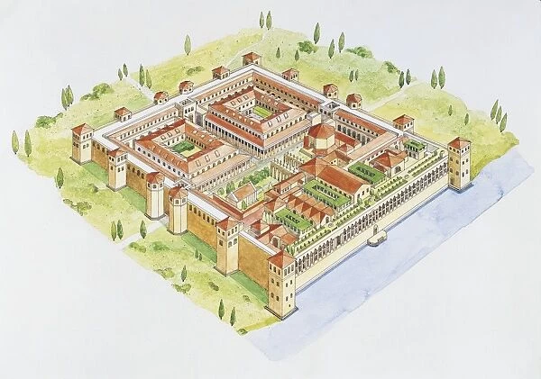 Ancient Rome, Diocletians Split Palace (AD 4th century)