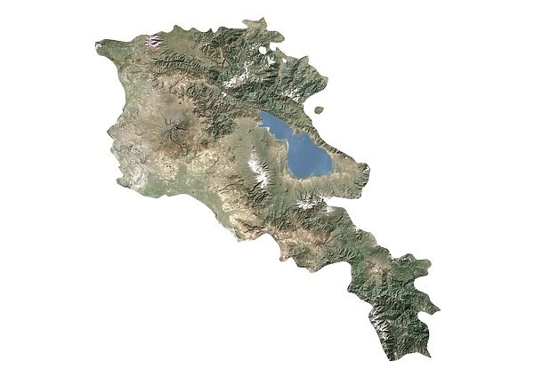 Armenia, Satellite Image