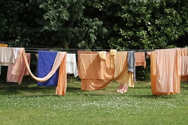 Bhaktivedanta Manor Drying laundry