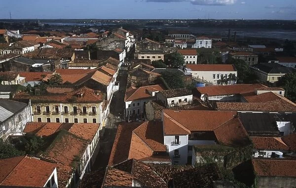 Brazil, Maranhao State, Sao Luis, Historic Centre, Rua do Giz