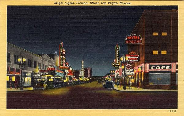 Bright Lights, Fremont Street, Las Vegas, Nevada