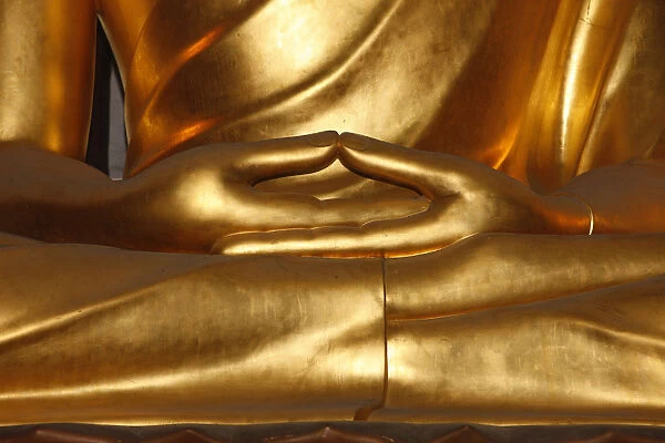Buddha statue Detail of mudra