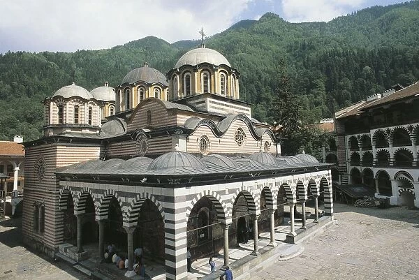 Bulgaria, Rhodope Mountains, Rila Monastery