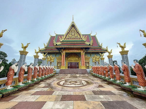 Cambodia, Sihanoukville, Wat Krom, Intra Ngean Pagoda