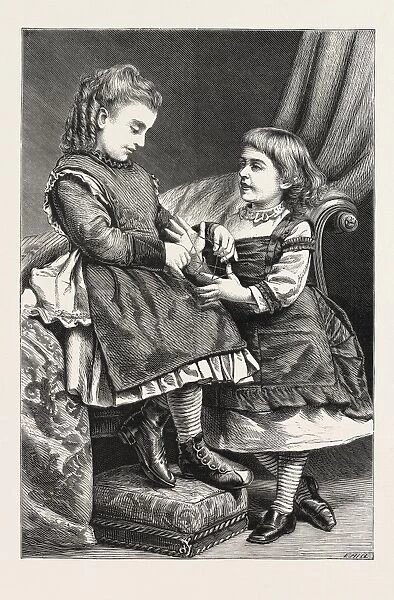 CATs CRADLE, Engraving 1876