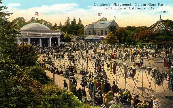 Childrens Playground Golden Gate Park, San Francisco, California